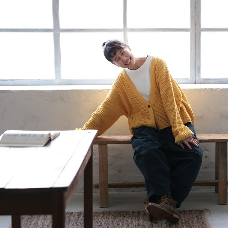 はちみつ堂ゆず色カーディガン | soulberry