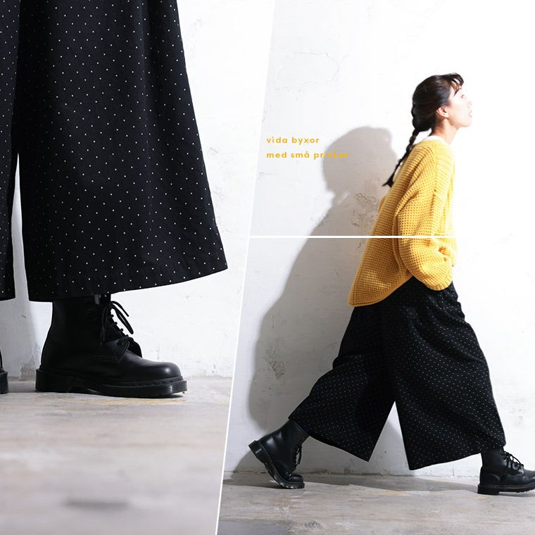 ズッカ ドットワイドパンツ 新品 未使用タグ付き