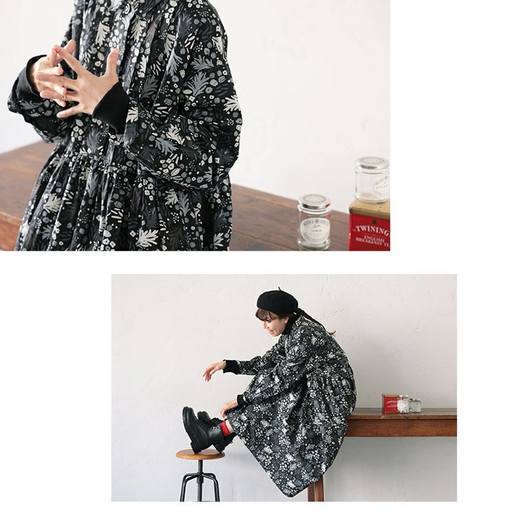 m*様 極美品タグ付き　bonjour diary 限定ワンピース フラワー刺繍ワンピース （ロング・マキシ丈ワンピース）｜ANY