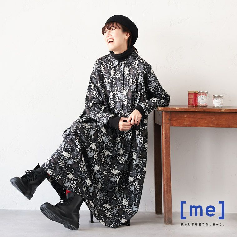 me］私の霜草花のワンピース | soulberry