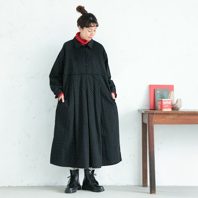 me］「わがまま別注」私のちっちゃなドットのワンピース | soulberry